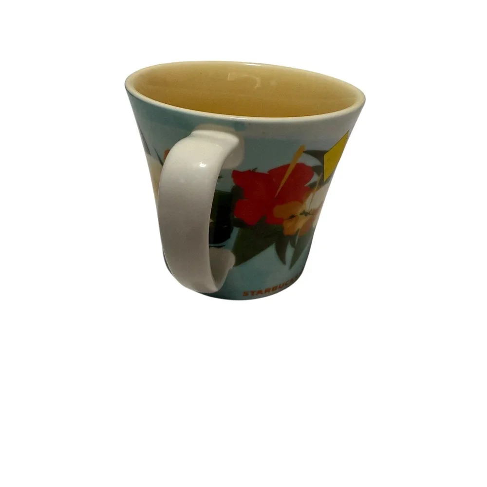 STARBUCKS COFFEE 2010 Hawaii State Travel Bone China Collectible Mug Cup - Picture 5 of 10